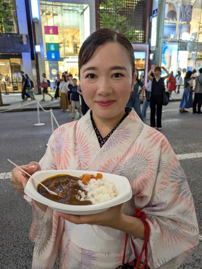 ゆかたで銀ぶら