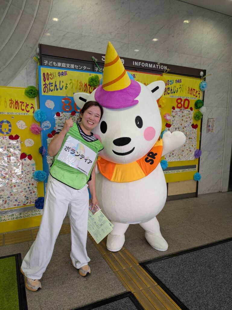 【活動報告】中央区健康福祉まつり2026でボランティアしました！